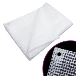 B&acirc;che de gaze 140 g/m&sup2; 3x3 m Blanc