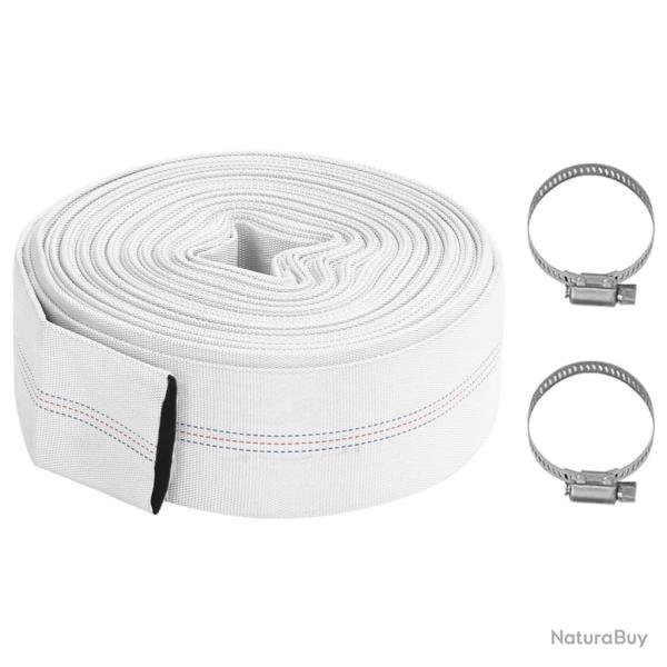 Tuyau plat 20 m 3" PVC