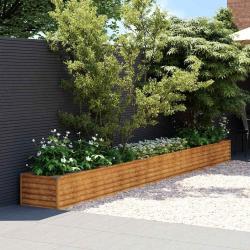 Jardini&egrave;re sur&eacute;lev&eacute;e 482 x 50 x 36 cm Acier Corten