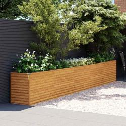 Jardini&egrave;re sur&eacute;lev&eacute;e 482 x 50 x 69 cm Acier Corten