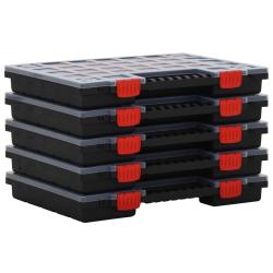 Bo&icirc;tes d'assortiment 5 pcs 40x30x5 cm Polypropyl&egrave;ne