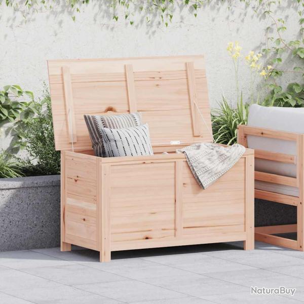 Bo�te � coussins d'ext�rieur 100x50x56 cm Bois de sapin massif