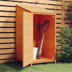 Remise de  Marron 55x52x112 cm Bois de sapin solide
