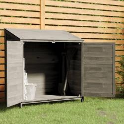 Remise de  Anthracite 102x52x112 cm Bois de sapin solide