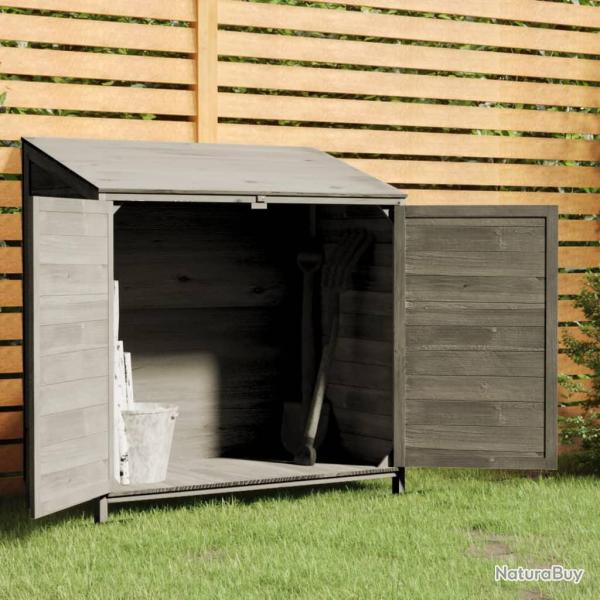 Remise de  Anthracite 102x52x112 cm Bois de sapin solide