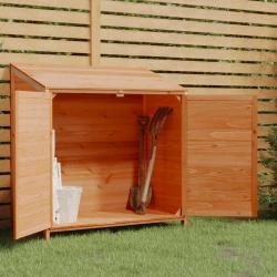 Remise de  Marron 102x52x112 cm Bois de sapin solide