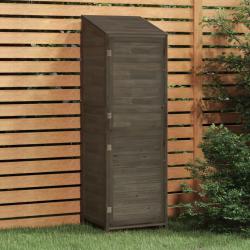 Remise de  Anthracite 55x52x174,5 cm Bois de sapin solide