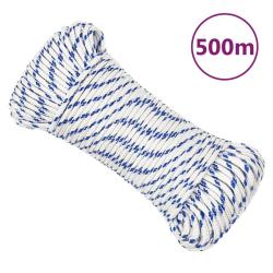 Corde de bateau Blanc 3 mm 500 m Polypropyl&egrave;ne