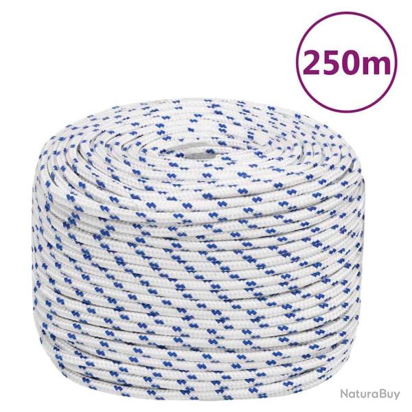 Corde de bateau Blanc 8 mm 250 m Polypropyl�ne