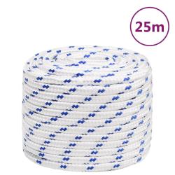 Corde de bateau Blanc 18 mm 25 m Polypropyl&egrave;ne