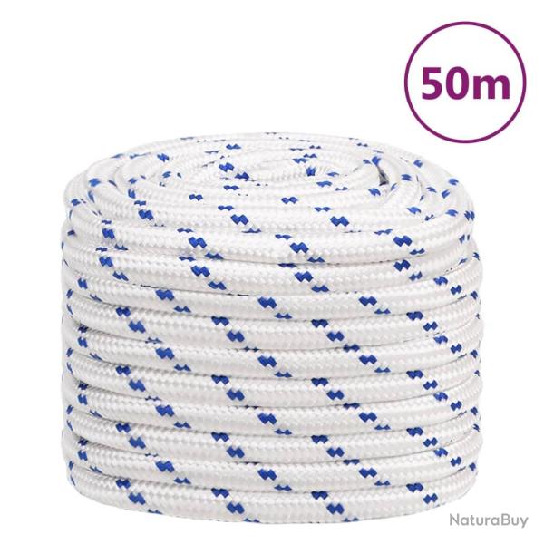 Corde de bateau Blanc 20 mm 50 m Polypropyl�ne