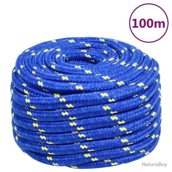 Corde de bateau Bleu 20 mm 100 m Polypropyl�ne