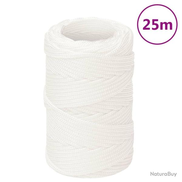Corde de bateau Blanc complet 2 mm 25 m Polypropyl�ne