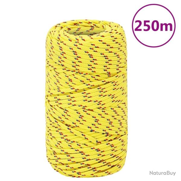 Corde de bateau Jaune 2 mm 250 m Polypropyl�ne