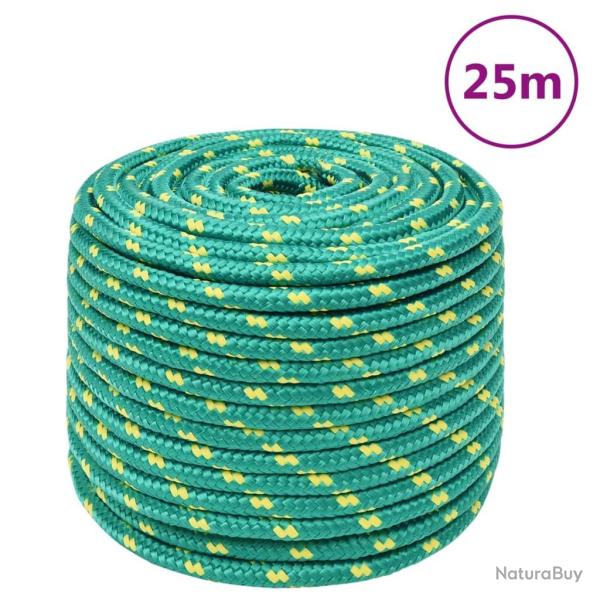 Corde de bateau Vert 12 mm 25 m Polypropyl�ne