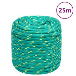 Corde de bateau Vert 16 mm 25 m Polypropyl&egrave;ne