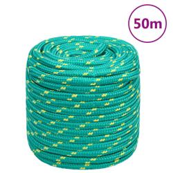 Corde de bateau Vert 18 mm 50 m Polypropyl&egrave;ne