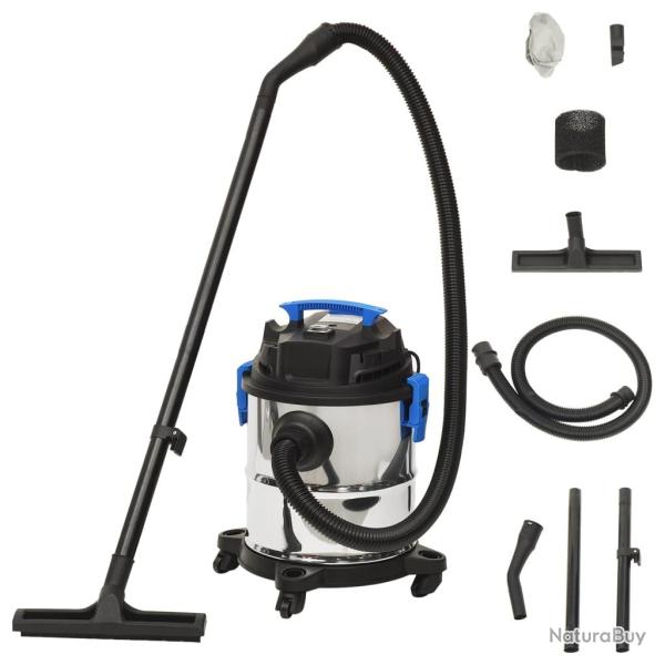 Aspirateur sec et humide 1200 W 20 L Argent�
