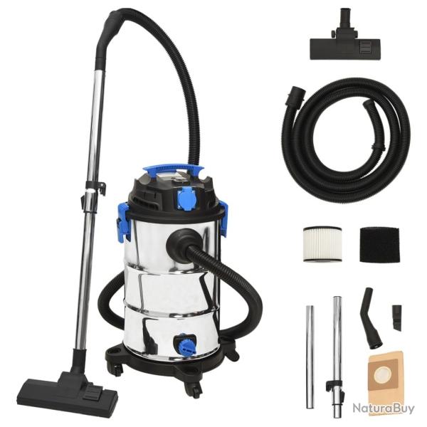 Aspirateur sec et humide 1200 W 30 L Argent�