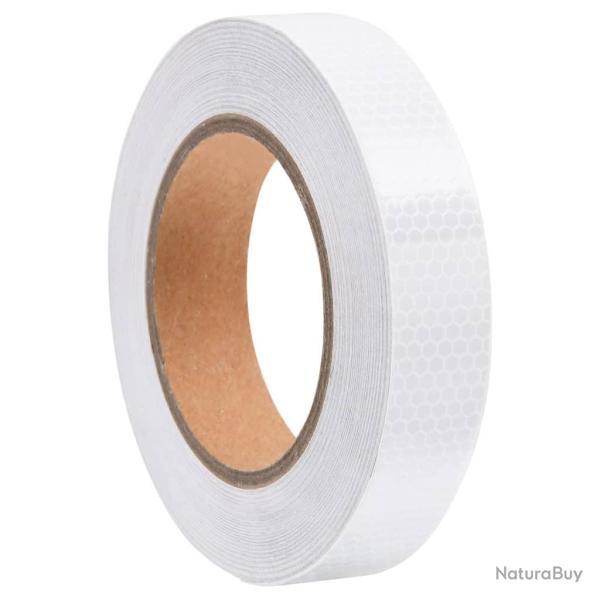 Bande r�fl�chissante Blanc 2,5 cmx20 m PVC