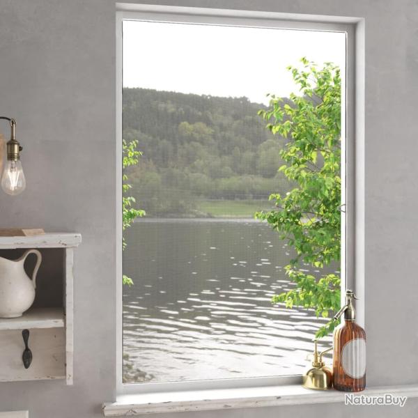 Moustiquaire pour fen�tres Blanc 90x120 cm