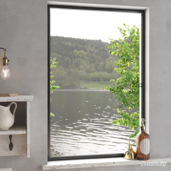 Moustiquaire pour fen�tres Anthracite 80x120 cm