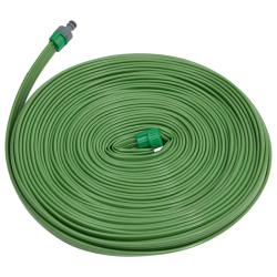 Tuyau d'arrosage &agrave; 3 tubes vert 15 m PVC