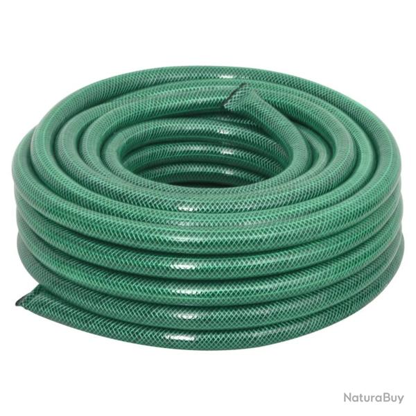 Tuyau d'arrosage vert 0,75" 50 m PVC