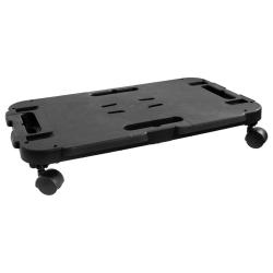 Chariot de transport noir polypropyl&egrave;ne 200 kg