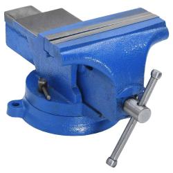 &Eacute;tau d'&eacute;tabli bleu 150 mm fonte