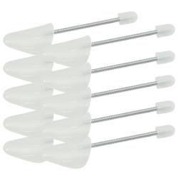 Embauchoirs 5 paires blanc EU 38-44 plastique