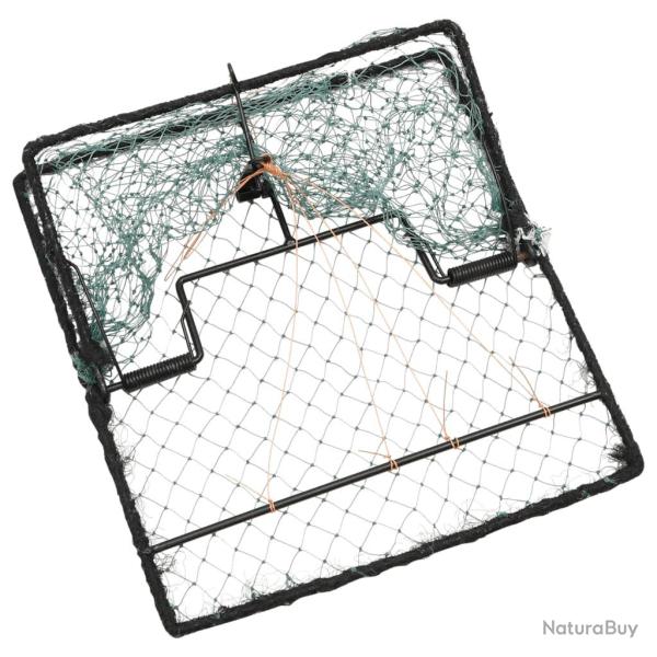 Pi�ge � oiseaux vert 34x32 cm acier