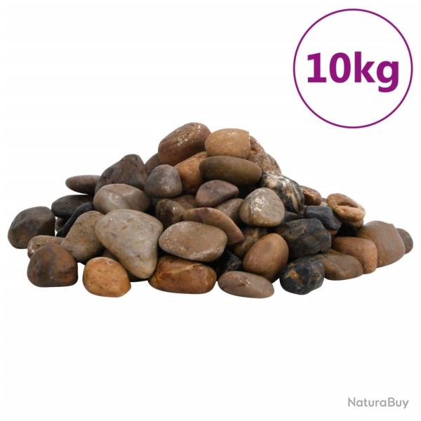 Galets polis 10 kg multicolores 2-5 cm