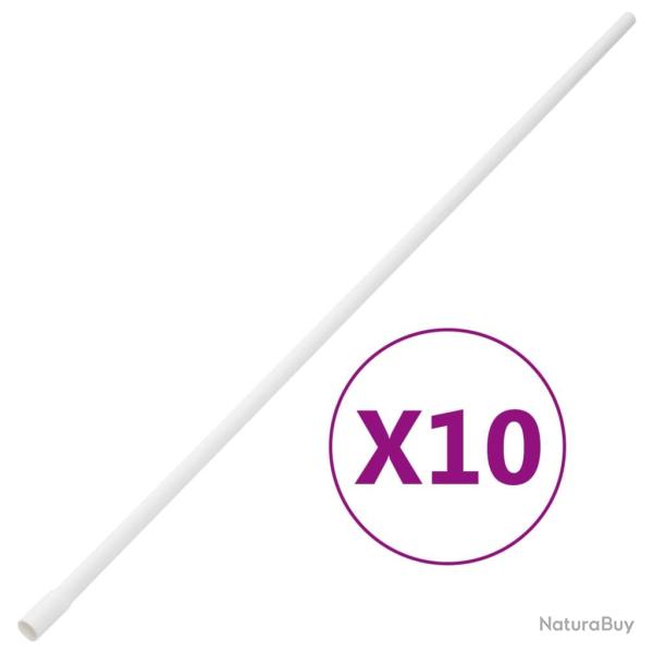 Goulottes de c�ble avec pinces �16 mm 10 m PVC