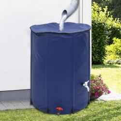 R&eacute;servoir d'eau avec robinet pliable 750 L PVC