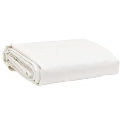 B&acirc;che blanc 5x8 m 650 g/m&sup2;