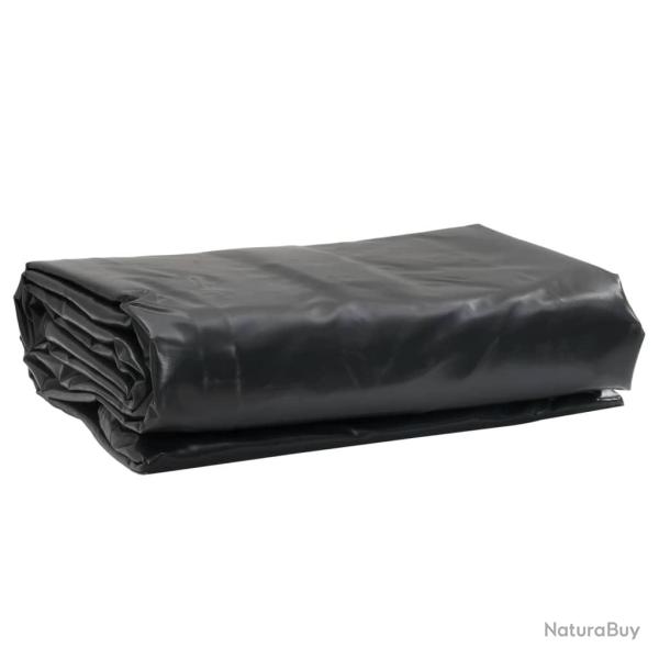 B�che anthracite 3,5x5 m 650 g/m�