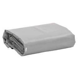 B&acirc;che gris 4x4 m 650 g/m&sup2;
