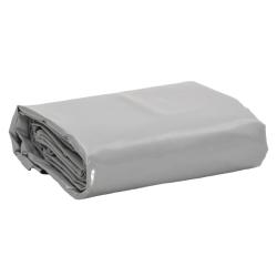 B&acirc;che gris 4x7 m 650 g/m&sup2;