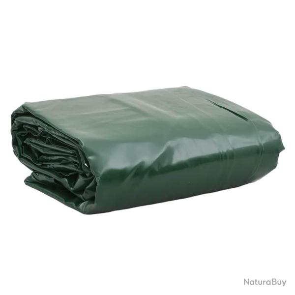 B�che vert 3x4 m 650 g/m�