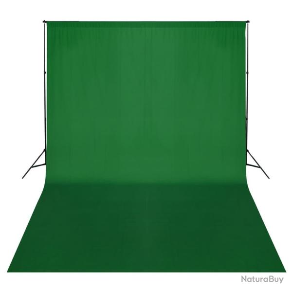 Syst�me de support de toile de fond 500 x 300 cm Vert