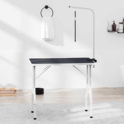 Table de Toilettage Ajustable pour Chiens Chats 1 Potence