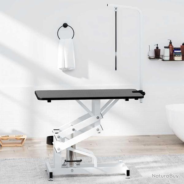 Table Toilettage Ajustable Hydraulique pour Chiens Chats Animaux