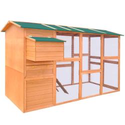 Poulailler 295 x 163 x 170 cm Bois