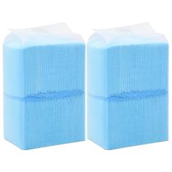 Tapis d'hygi&egrave;ne pour chiens 200 pcs 45 x 33 cm Tissu non tiss&eacute;