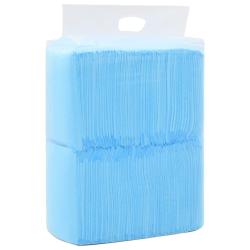 Tapis d'hygi&egrave;ne pour chiens 100 pcs 60 x 45 cm Tissu non tiss&eacute;