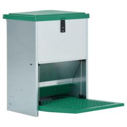 Mangeoire automatique pour volaille avec p&eacute;dale 12 kg