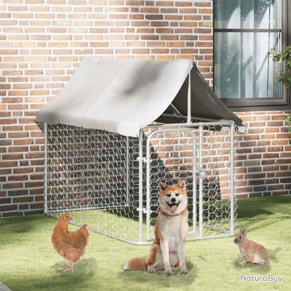 Chenil ext�rieur avec toit 200x100x150 cm