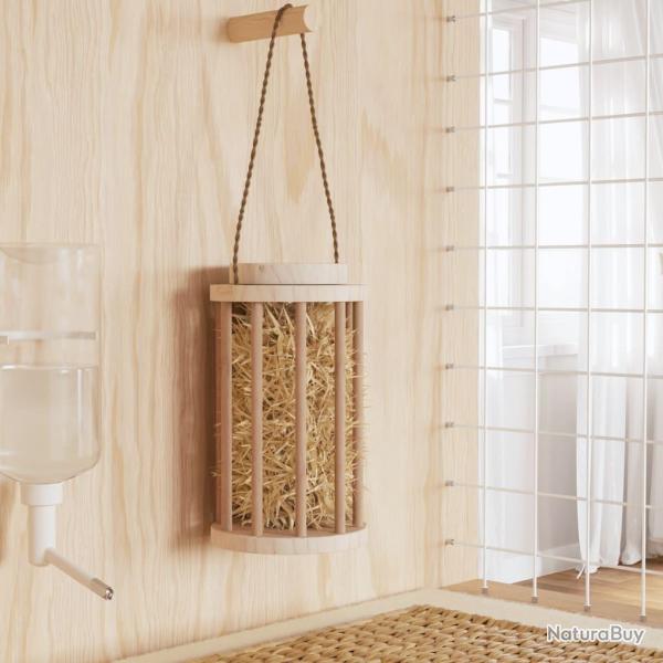 Mangeoire � foin pour lapins �15x25,5 cm bois massif de sapin