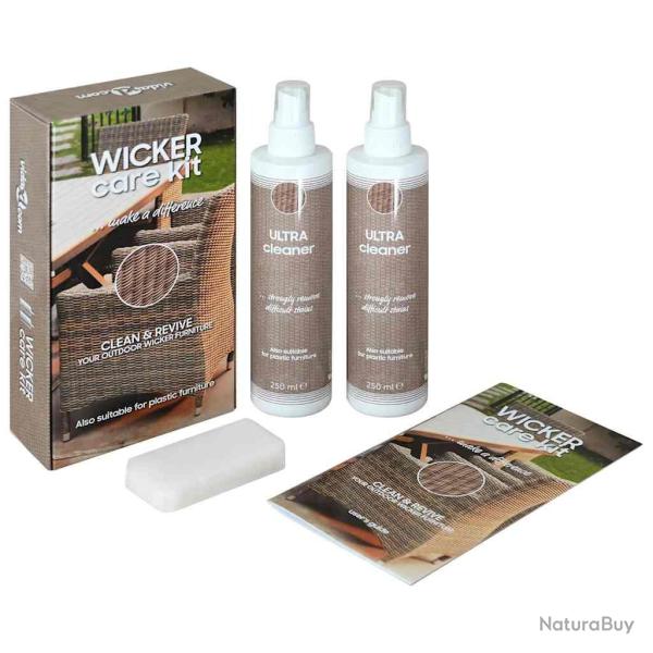 Kit d'entretien du rotin/textil�ne de meubles de  2x250ml